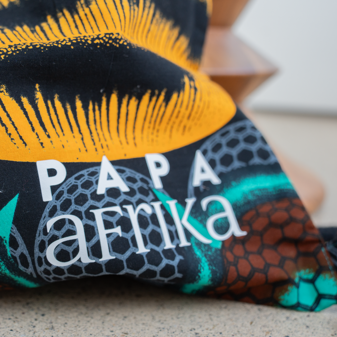 Papa Afrika - Backpack Yellow & Black