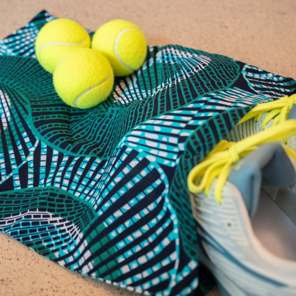 Shoe Bag - Waves