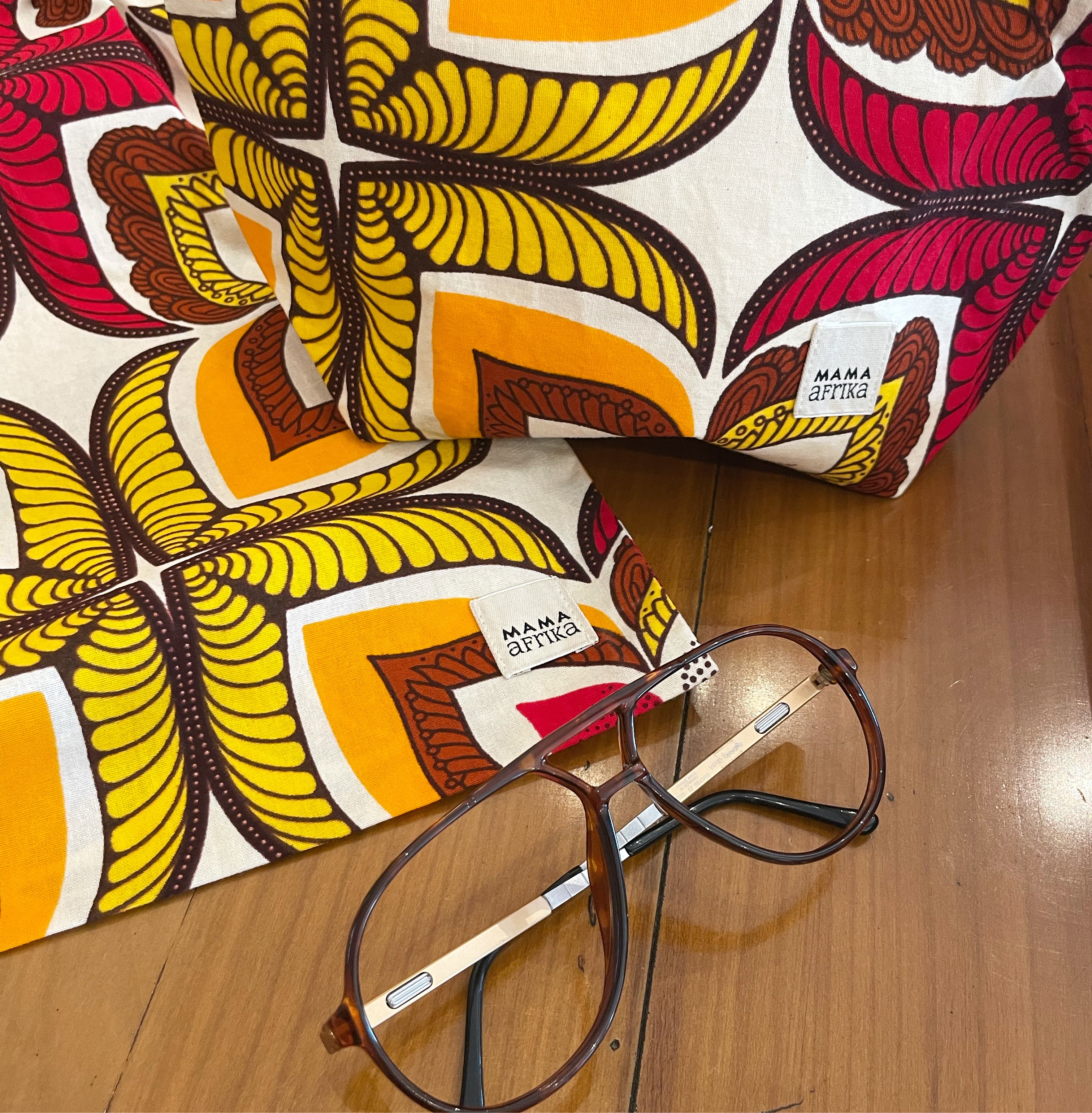 Set - Shoe Bag & Necessaire - Retrô