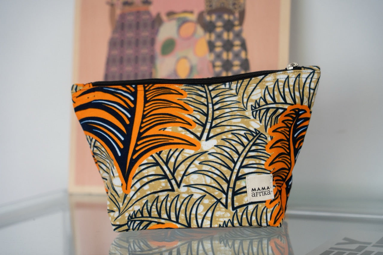 Necessaire - Orange Leaves