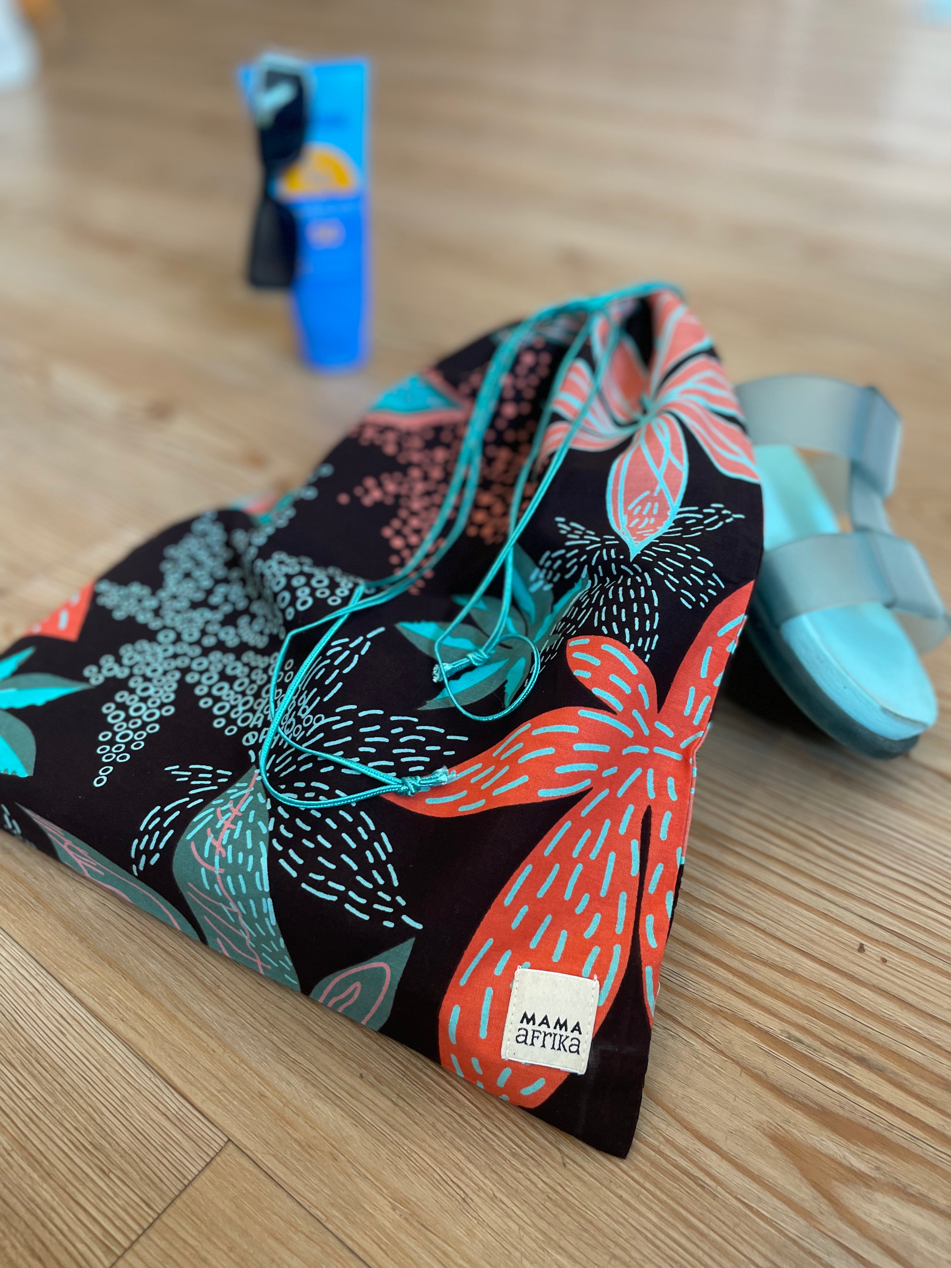 Shoe Bag - Flowers