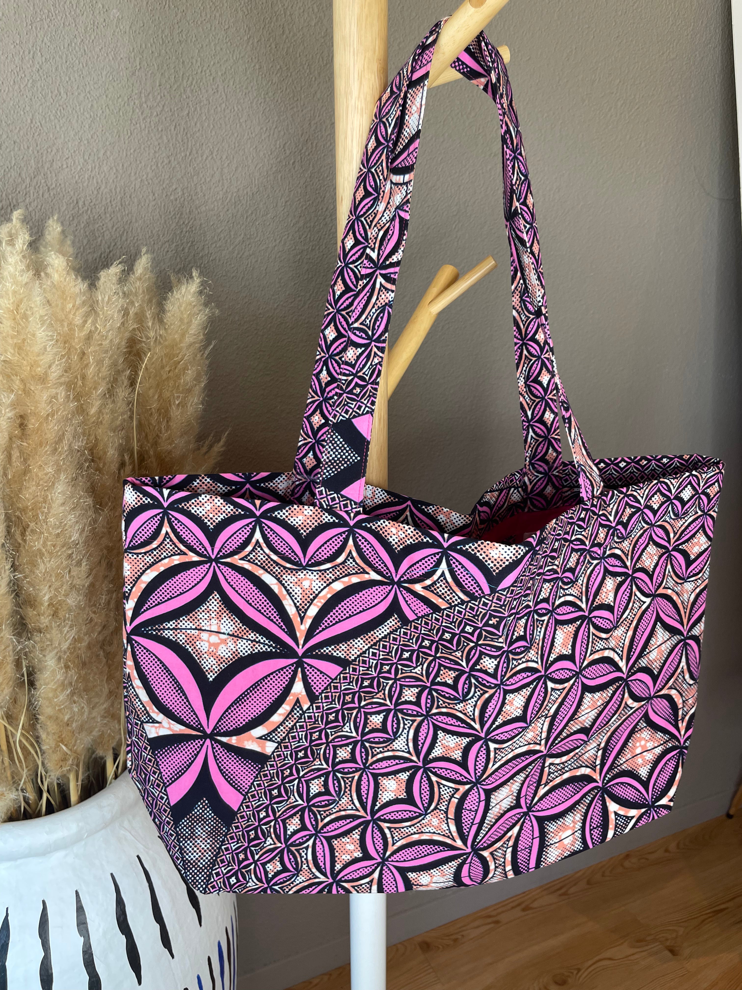 Maxi Bag - Purple & Pink